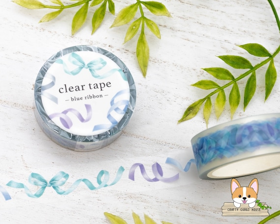 Blue Ribbon Clear PET Tape Mind Wave