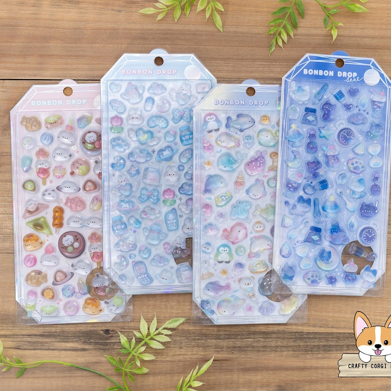 Bon Bon Drop Seal Sticker - Etsy