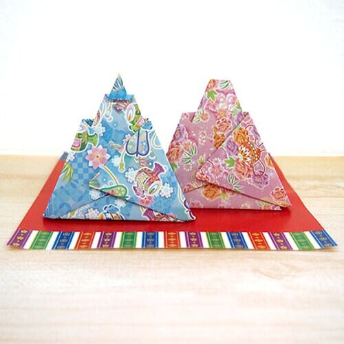 out   ❁ほっこりお雛様ボード。:°ஐ..♡* 1 Box Set | Toyo | Hinamatsuri (girl's Day) Origami Kit