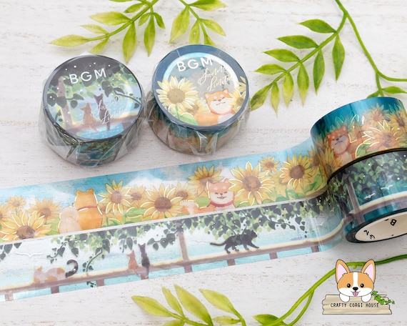 1 Roll | 20mm | BGM | SUMMER LIMITED Gold or Silver Foil Clear