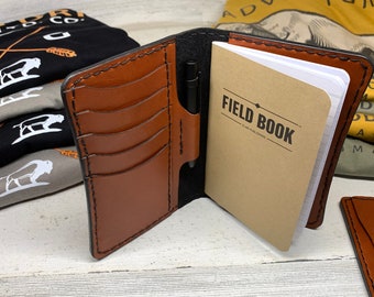 No. 575 Field Notebook Wallet - Chestnut