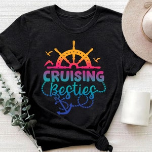 Cruising Besties Girls Gone Cruising Tshirt, Cruise Shirts, Best Friends Cruise Tee, Cruising Together, Cruise Vacation Shirt