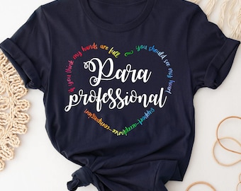 Paraprofessional Appreciation Gift, Funny Para Shirt, Para Teacher Shirt, Para Squad Shirt, Paraprofessional T Shirt, Para Tee, Para Gift