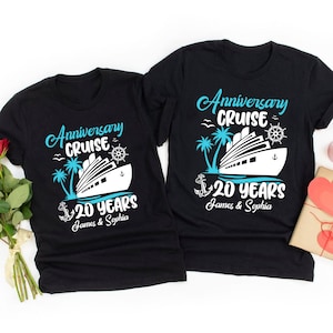 Jubiläumskreuzfahrt 2025 Shirt, Hochzeitsjubiläumsshirt, Kreuzfahrt Paar Shirt, Jubiläumsgeschenk, Jubiläumskreuzfahrt Shirts, Kreuzfahrt Shirt
