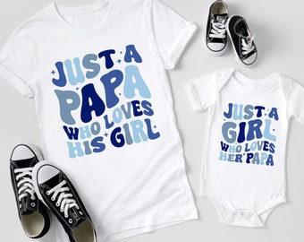 First Father's Day Daddy and Me Shirts, Matching Father Daughter Shirts, Daddy and Me Outfits, Dad and Baby Girl Matching Shirt, Fathers Day