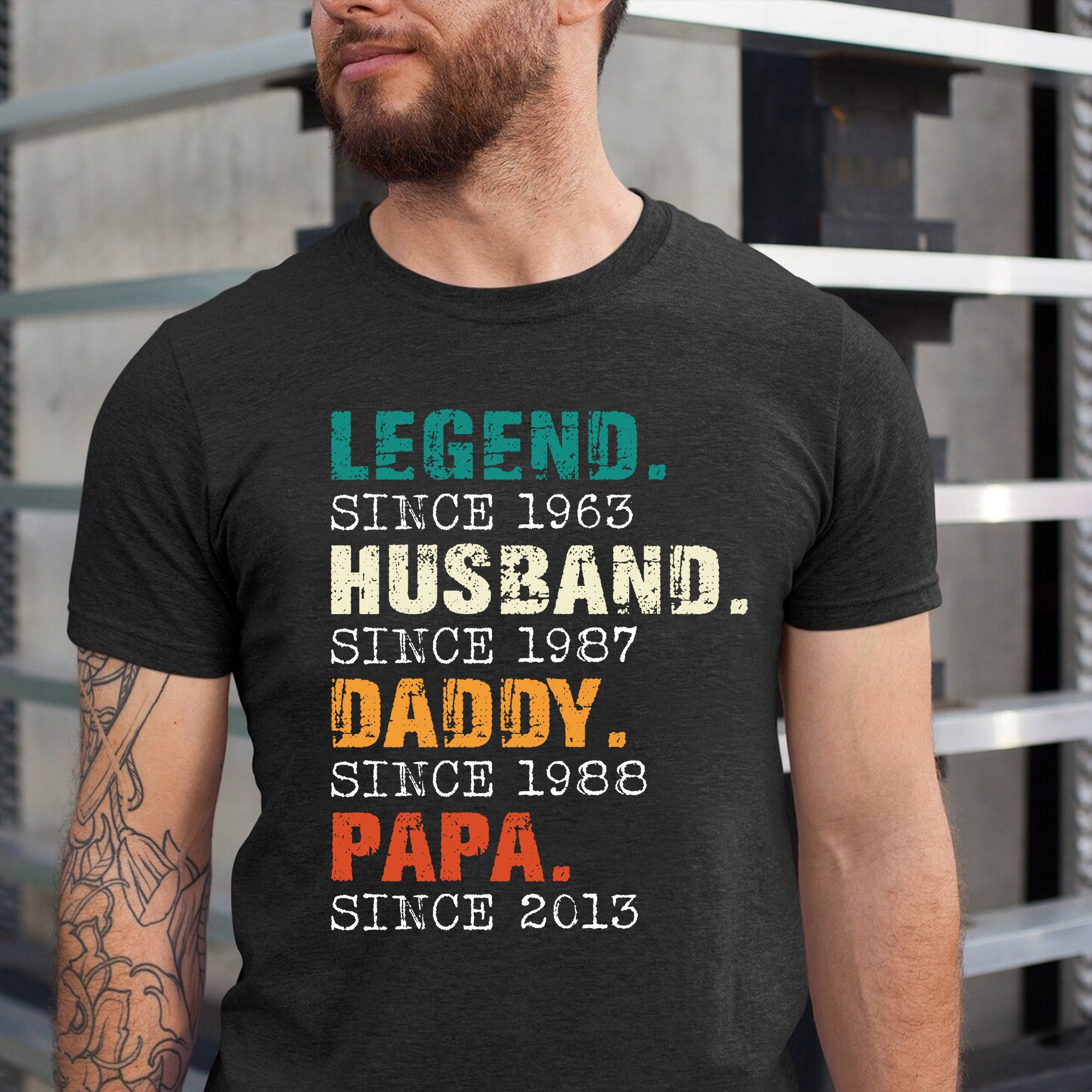 Legend Husband Daddy Since Year Old Man, Personalized Mug, Father's Da - Foto 8