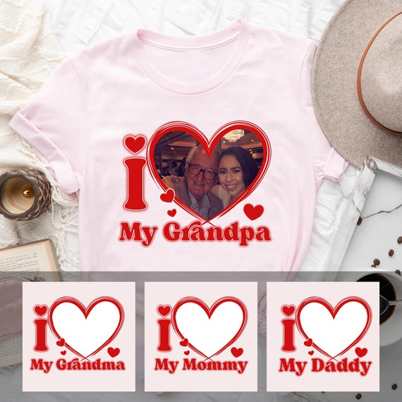 I Love My Grandma T-Shirt Mother's Day Tee I Love My Grandma T-Shirt Mother's Day Tee
