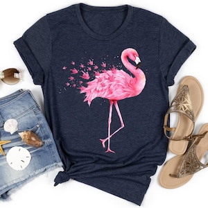 Niedliches Flamingo T-Shirt, Flamingo Liebhaber T-Shirt, Flamingo Shirt, Flamingo Liebhaber T-Shirt, Flamingo Shirt
