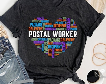 Camiseta de cartero, camiseta de cartero, camiseta de cartero, camiseta de cartero, camiseta de cartero, camiseta de cartero, regalo postal