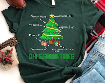 Funny Math Geometry Shirt, Geometree Teacher Shirt, Math Teacher T-Shirt, Funny Math Teacher Shirt, Math Teacher Gift