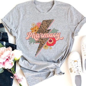 Leopard Pharmacy Shirt, Pharmacist Tees, Pharmacy Tech Gift, Pharmacy Squad Shirt, Pharmacy Crew Shirt, Pharmacy Gift Shirt