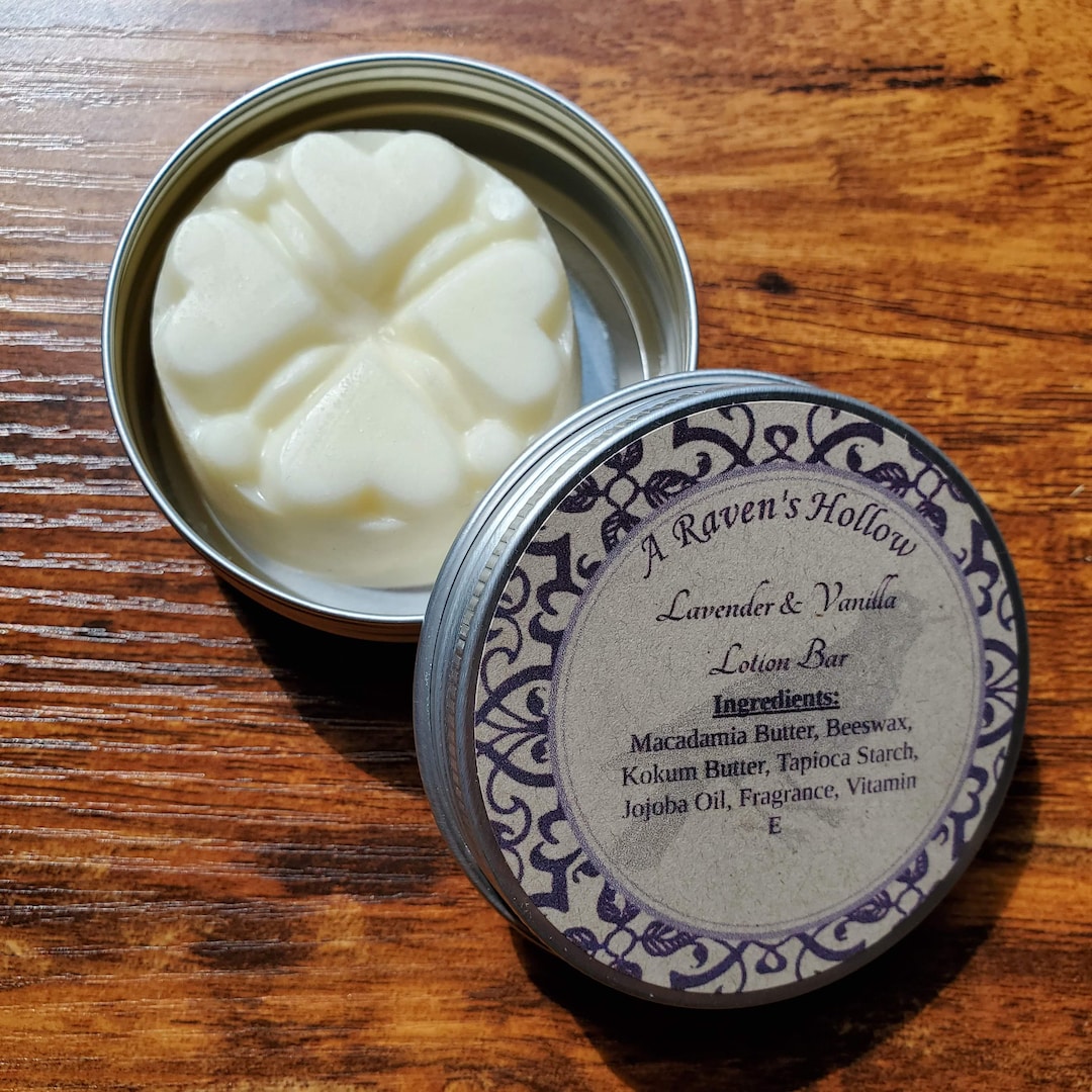 Lotion Bar Macadamia Butter Kokum Butter Jojoba Oil Etsy