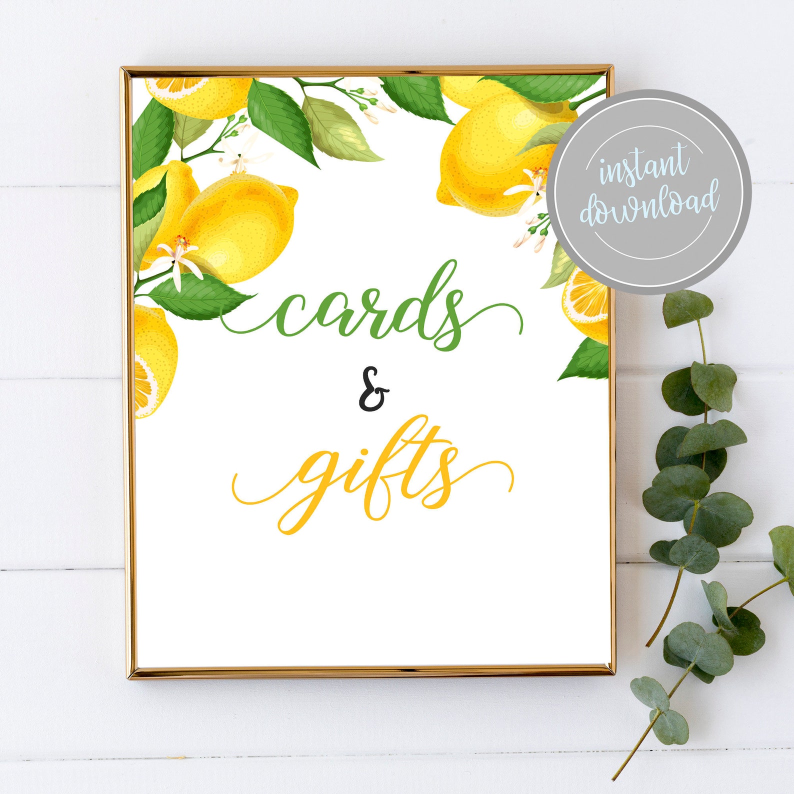 Lemon Cards and Gifts Sign Cards and Gifts Sign Cards and Etsy