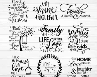 Download Family Quotes Svg Etsy