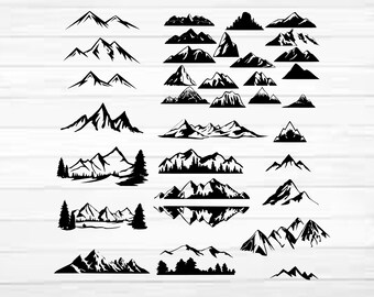 Free Free Mountain Range Silhouette Svg 368 SVG PNG EPS DXF File