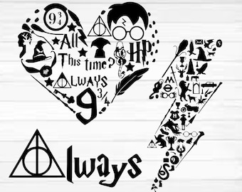 Download Clip Art Harry Potter Love Svg Love Svg Free Premium Svg File