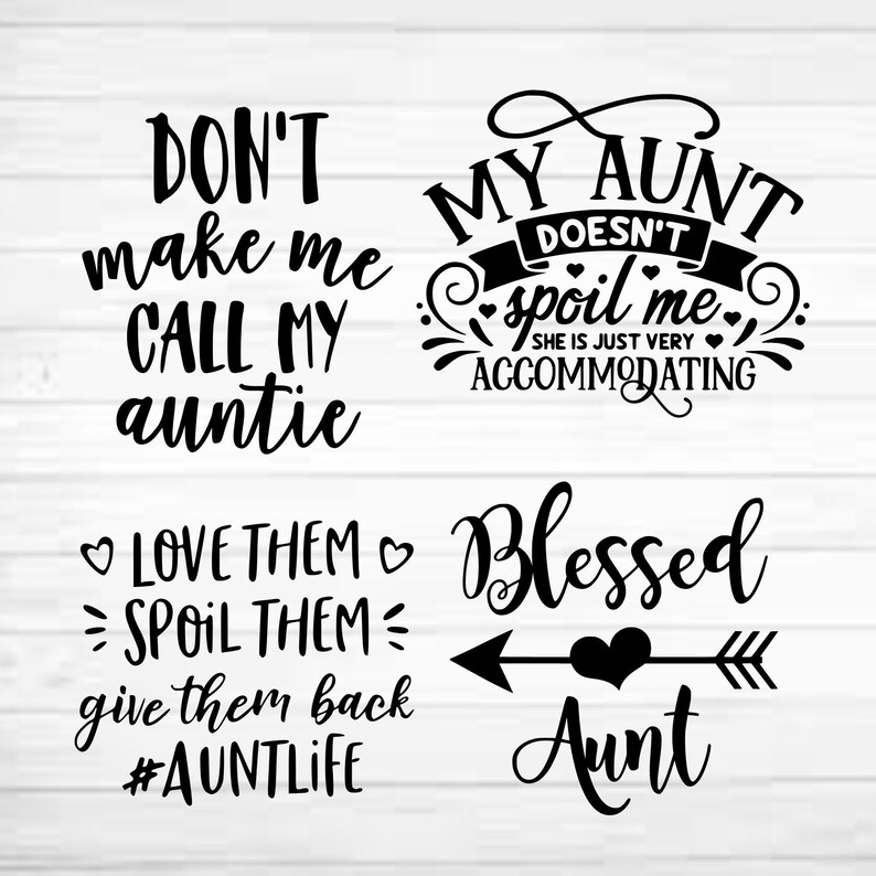 Download Auntie Life T Shirt Vinyl Aunt Svg Cricut Svg Aunt Gift Blessed Aunty Best Auntie Ever Clip Art Art Collectibles