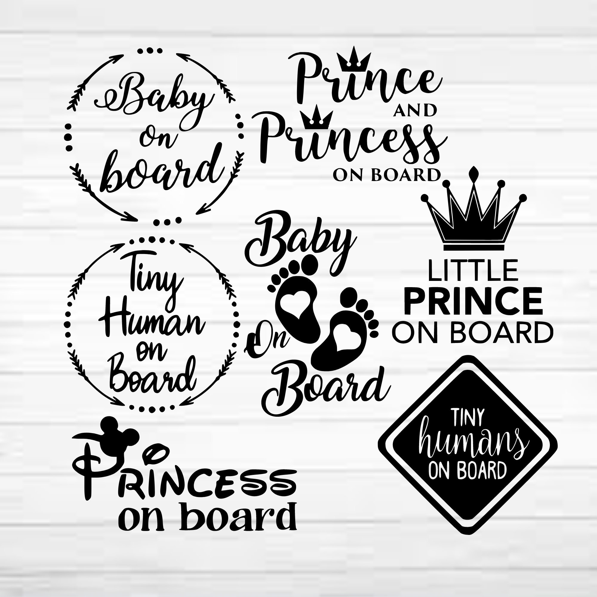 Free Free 203 Baby On Board Car Decal Svg SVG PNG EPS DXF File