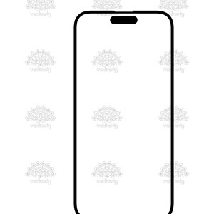 iPhone 14 Pro - SVG Vector, CDR, DXF and plt cut files - Phone Skin template- VaiDharly