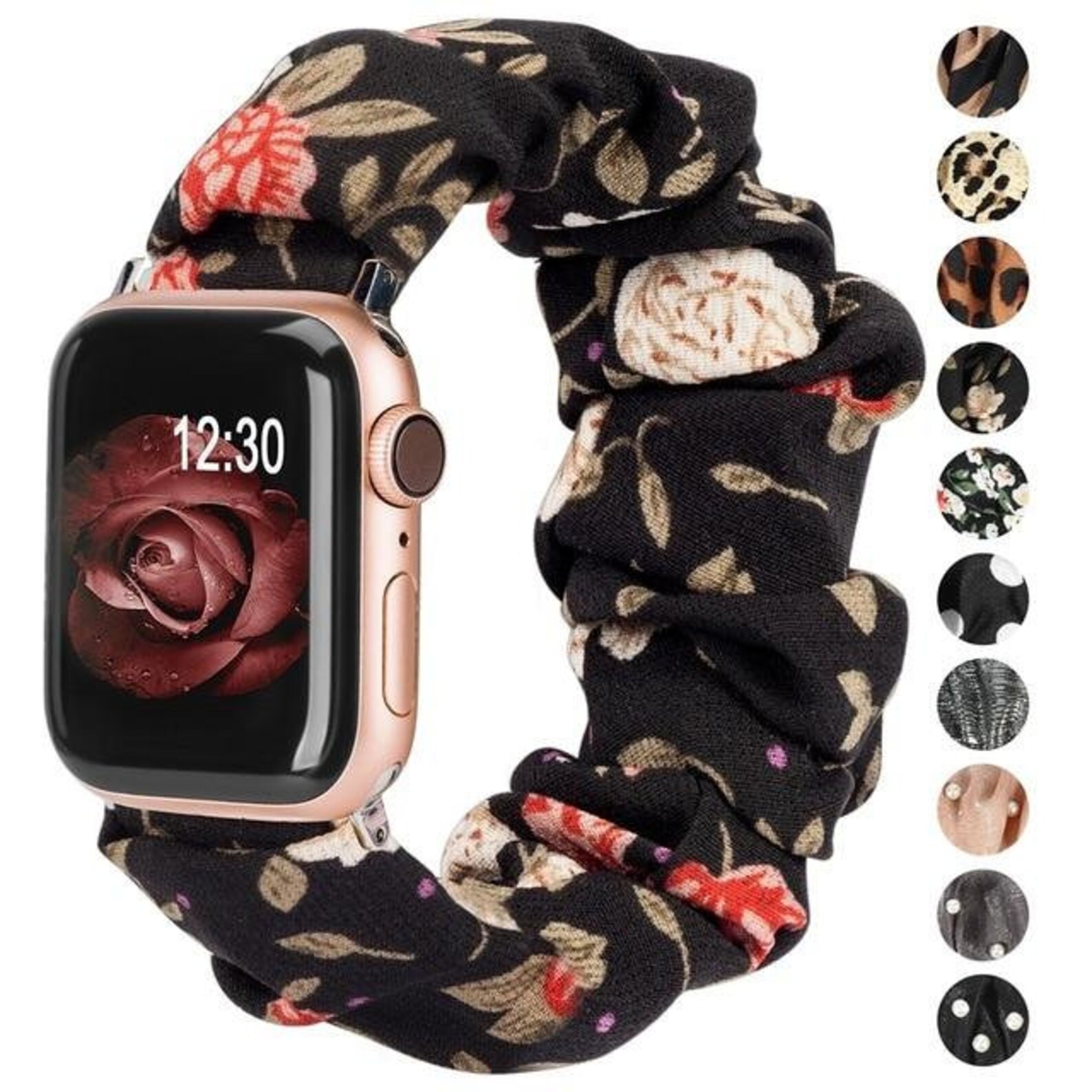 New Scrunchie Strap Band for Apple Watch 7/6/5/4/3/2/1 Etsy Australia