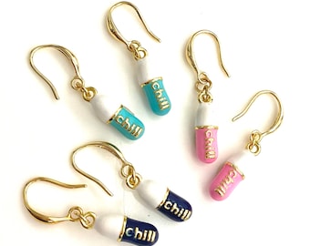 Chill Pill Earrings