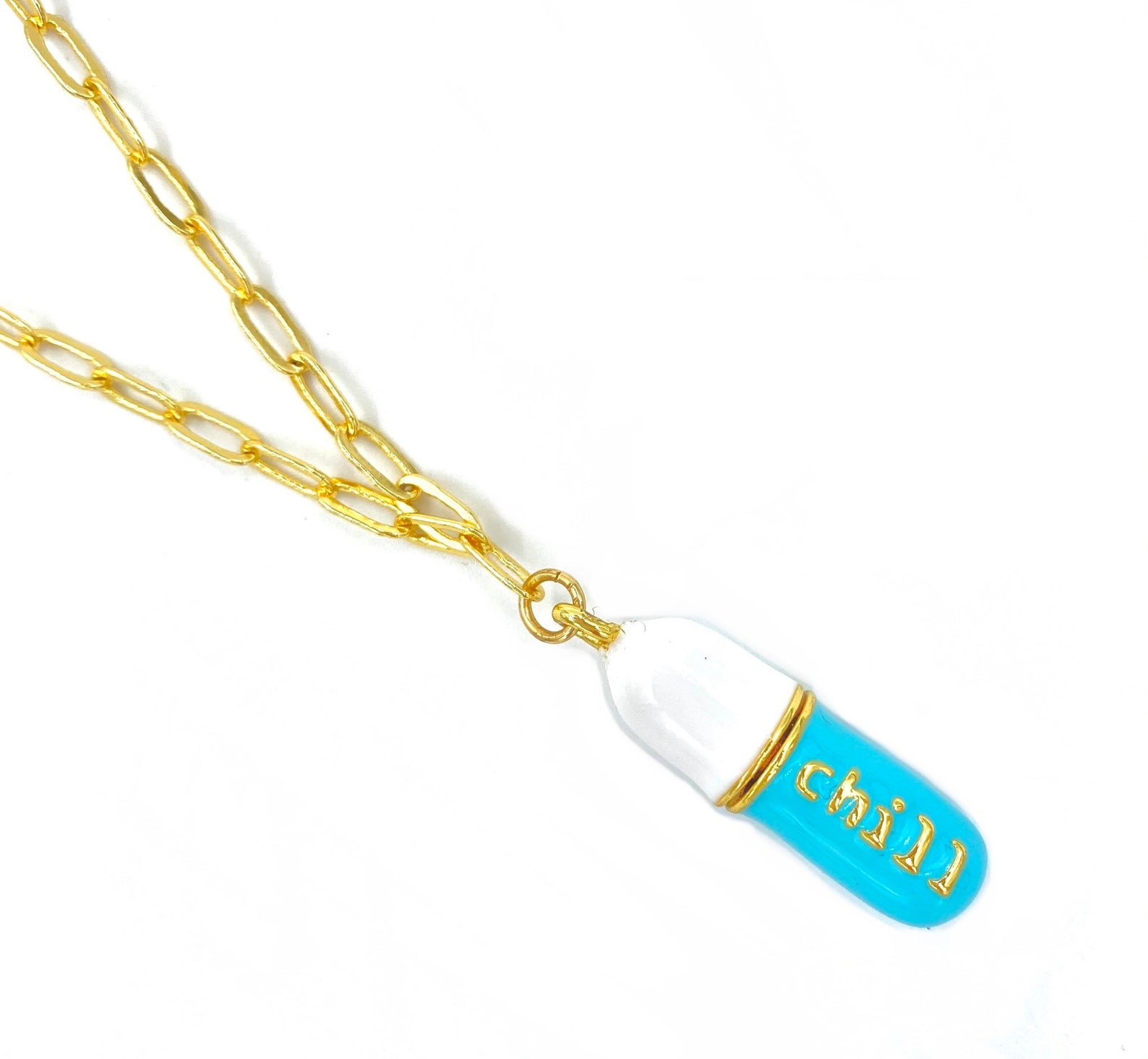 PILL BY THE YARD NECKLACE