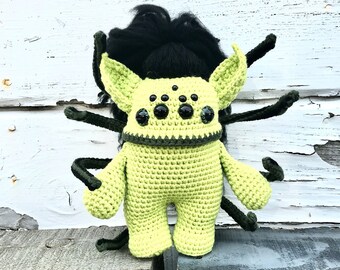 Crocheted Spider Monster