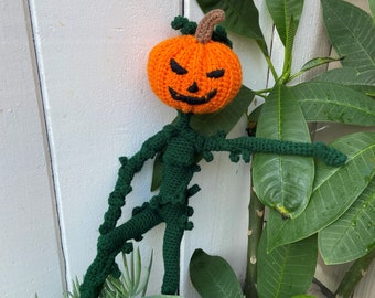 Tall Jack-O-Lantern Pixie