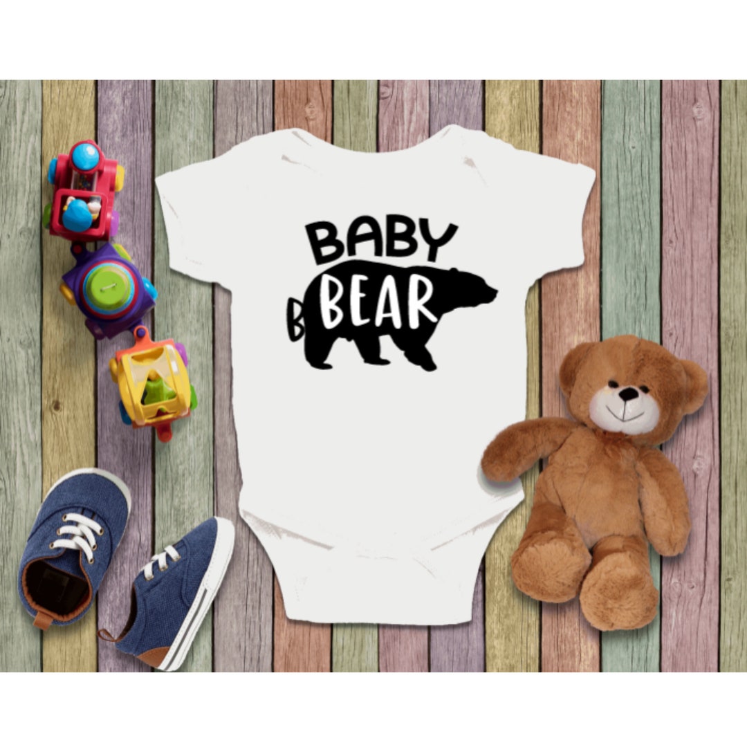BABY BEAR Bodysuitpersonalized Baby Bodysuitnewborn Etsy
