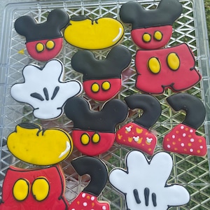 Mickey Mouse inspire les biscuits au sucre