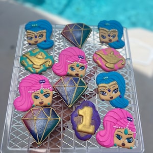 Shimmer and Shine Inspire sugar cookies image 1
