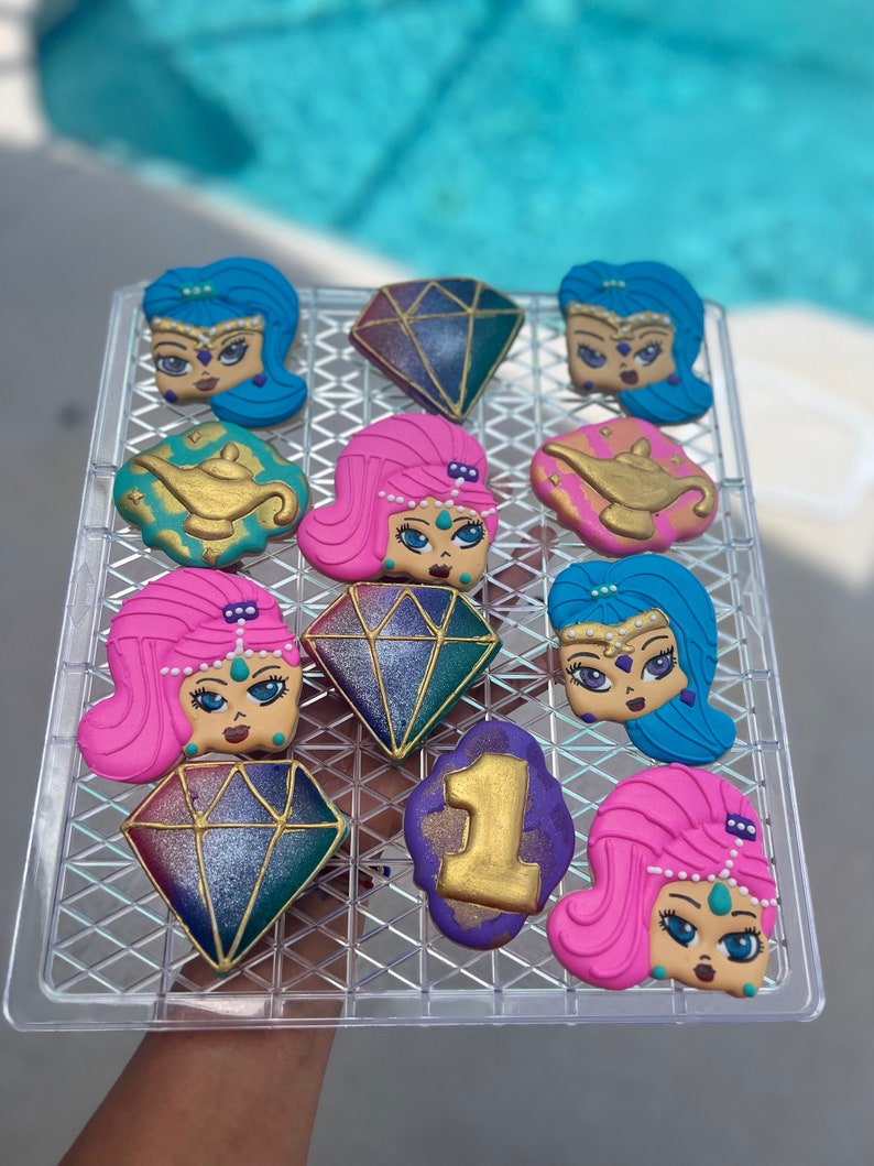 Shimmer and Shine Inspire sugar cookies image 1