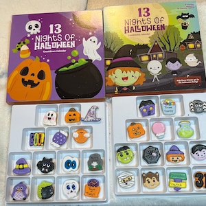 13 Days Halloween sugar cookies advent calendar