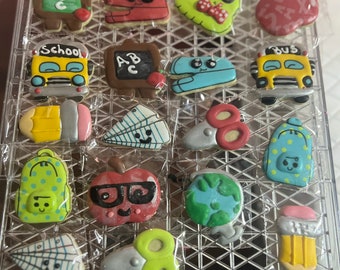 Teacher appreciation mini cookies