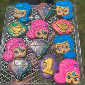 Shimmer and Shine Inspire sugar cookies image 5