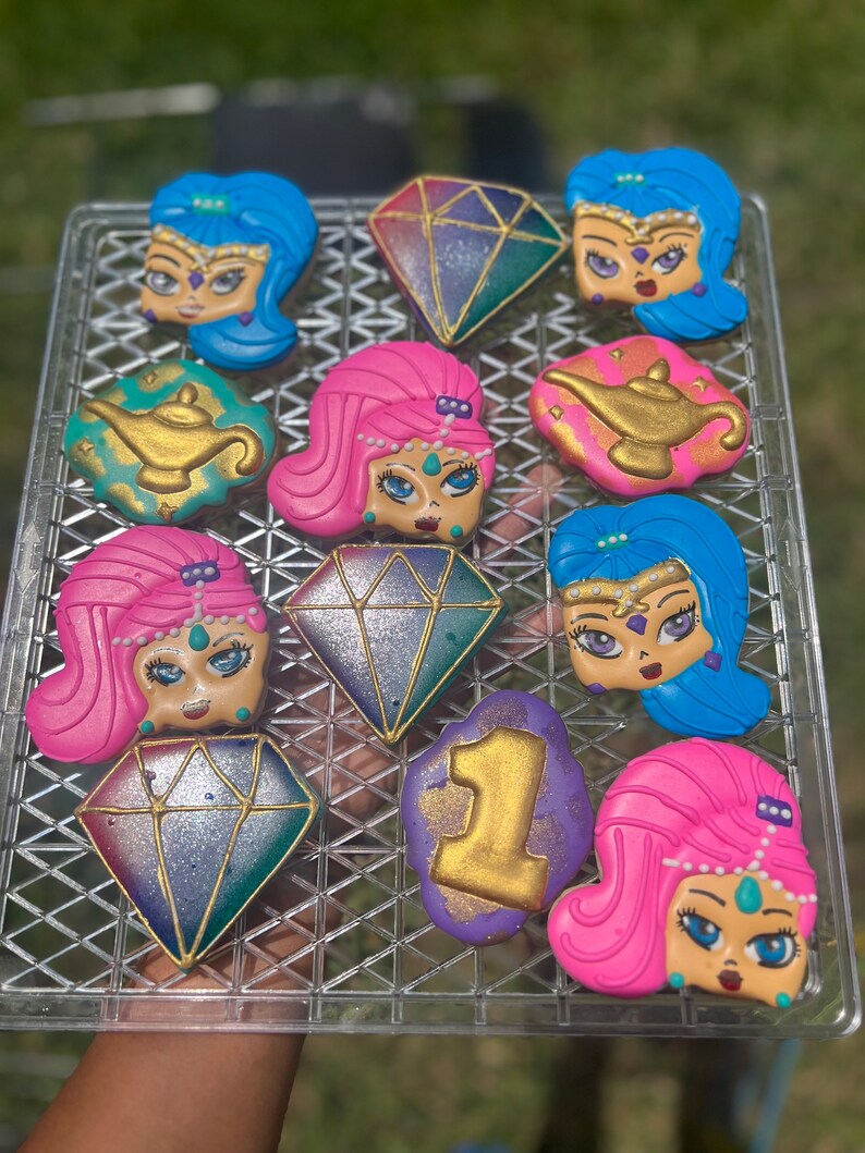 Shimmer and Shine Inspire sugar cookies image 5