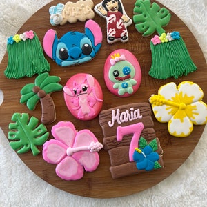 Lilo and stitch inspire sugar cookies