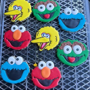 Inspire Sesame Street sugar cookies