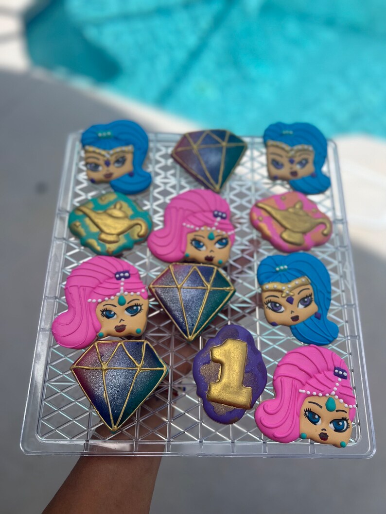 Shimmer and Shine Inspire sugar cookies image 4