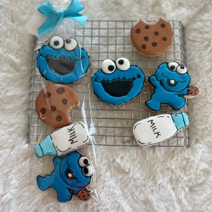 12 mini paquetes de galletas de azúcar inspiradas en Monster