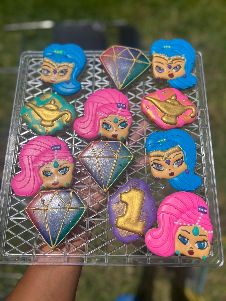 Shimmer and Shine Inspire sugar cookies image 3