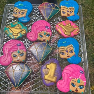 Shimmer and Shine Inspire sugar cookies image 6