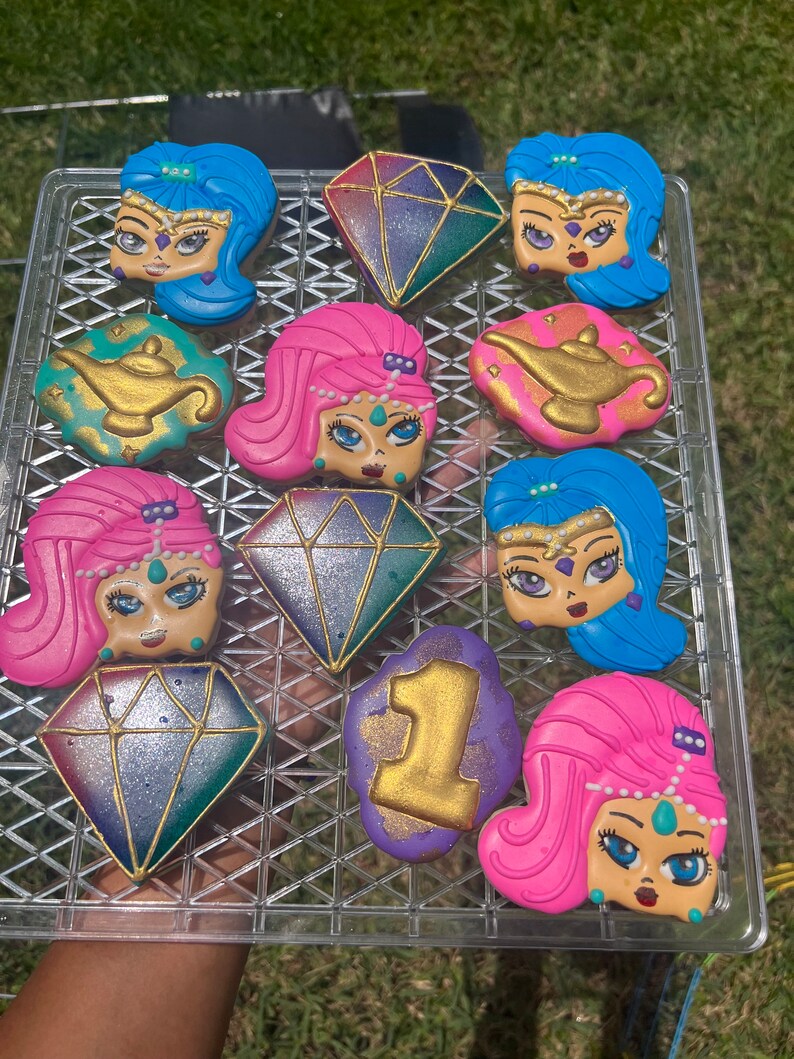 Shimmer and Shine Inspire sugar cookies image 6