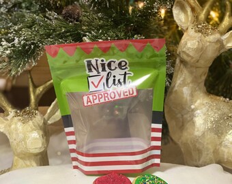 Nice List 12 sugar cookies Bags