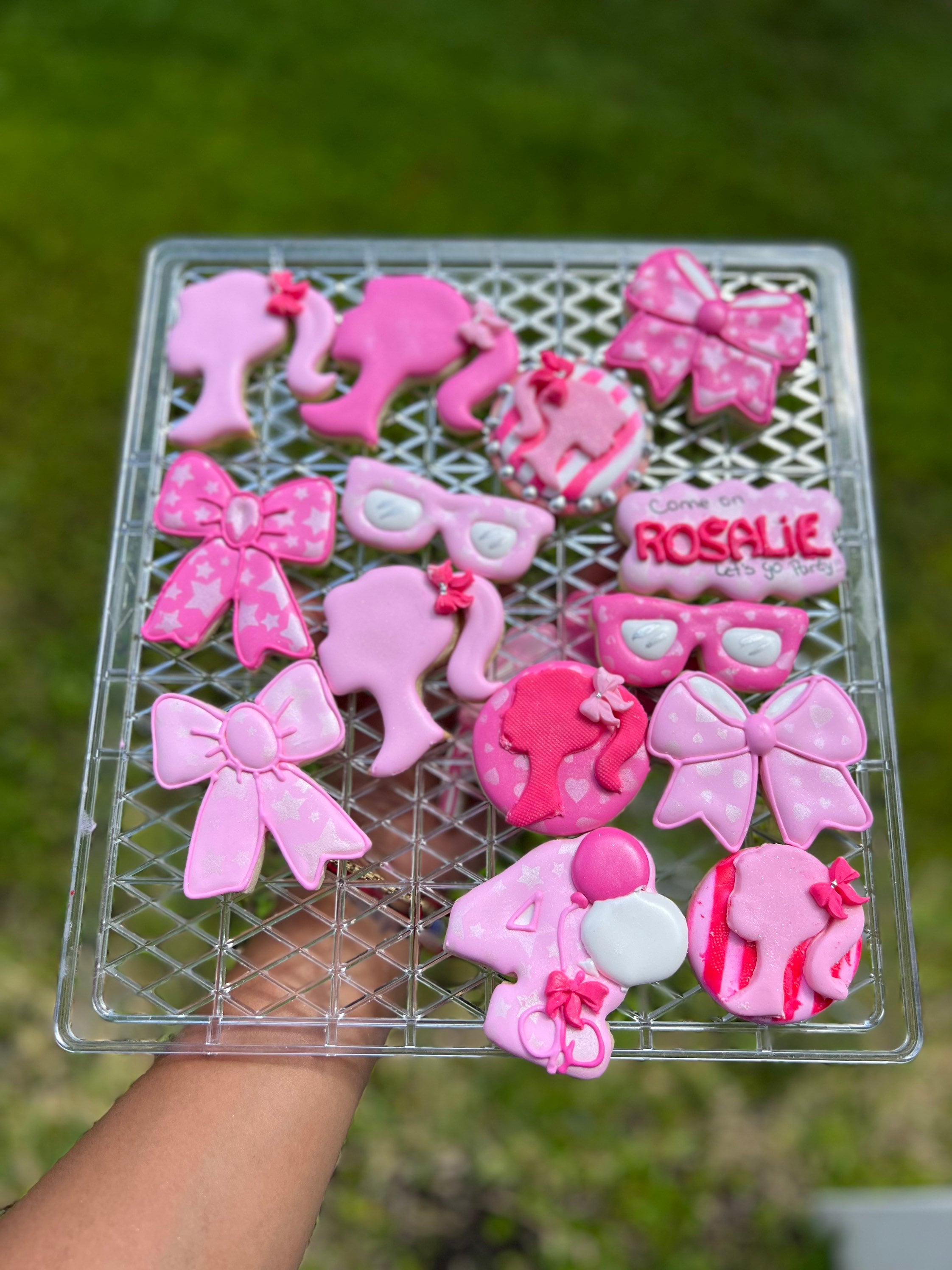 Barbie Custom Sugar Cookies - Etsy
