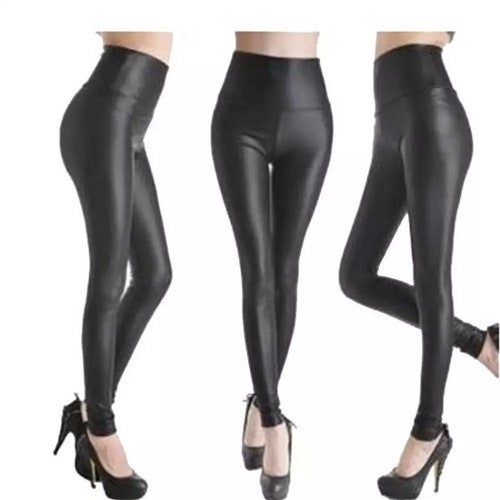 Black Genuine Leather Leggings/black Leather Pants/woman | Etsy