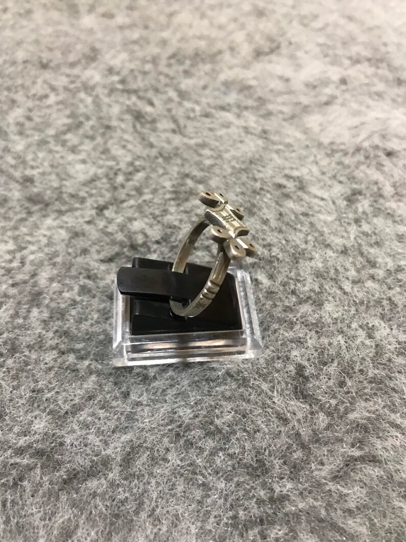 Antique Saharien Silver Ring From Morocco,Handmade Silver Ring,Tuareg Ring,Size US:9,Moroccan Jewelry