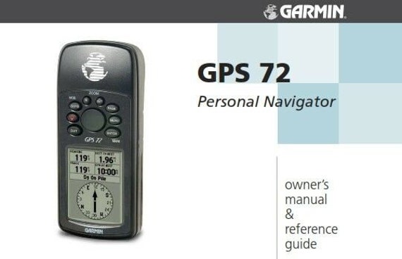 Gps 72 Manual Reference Guide Etsy