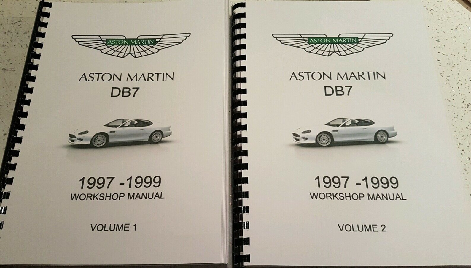 Aston Martin DB7 97 99 Parts and Obd II Manuals Etsy UK
