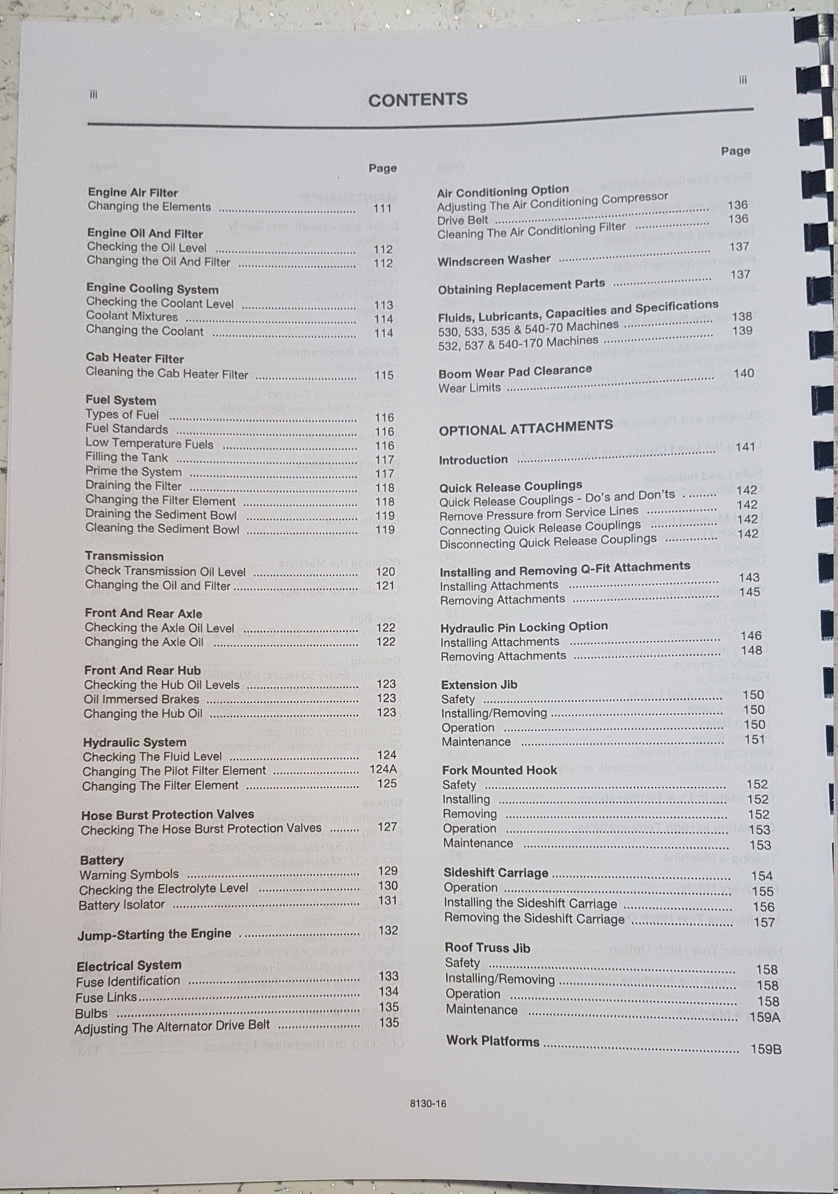 Jcb Loadall 530, 532, 535, 537, 540 Serie Telescopico Gestore - Foto 10